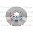 ACKOJA A53-80005 - Jeu de 2 disques de frein avant