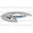ACKOJA A70-0726 - Déflecteur, disque de frein arrière droit