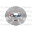 ACKOJA A70-40013 - Jeu de 2 disques de frein arrière