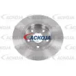 ACKOJA A70-40018 - Jeu de 2 disques de frein arrière