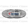 ACKOJA A70-80002 - Jeu de 2 disques de frein avant