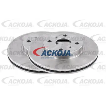 ACKOJA A70-80017 - Jeu de 2 disques de frein avant