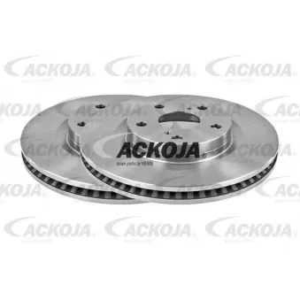 ACKOJA A70-80030 - Jeu de 2 disques de frein avant