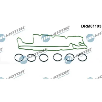 Dr.Motor DRM01193 - Jeu de joints d'étanchéité, couvercle de culasse