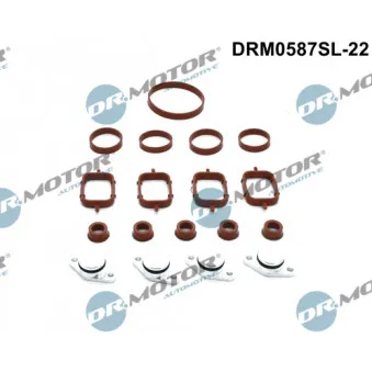 Dr.Motor DRM0587SL-22 - Jeu de joints d'étanchéité, collecteur d'admission