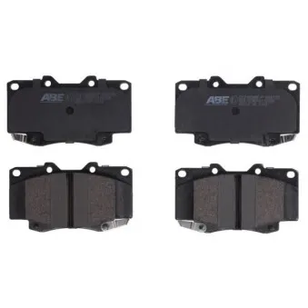Jeu de 4 plaquettes de frein avant ABE OEM 04465YZZDV