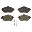 ABE C1M060ABE-P - Jeu de 4 plaquettes de frein avant