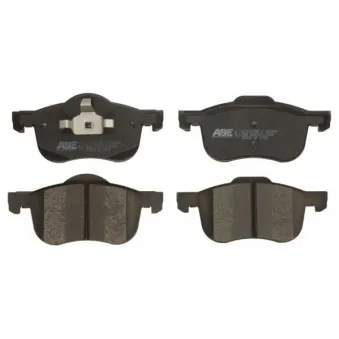 Jeu de 4 plaquettes de frein avant ABE OEM 274335