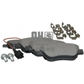 Jeu de 4 plaquettes de frein avant JP GROUP OEM 77363942