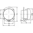 HELLA 1N0 009 295-087 - Projecteur antibrouillard
