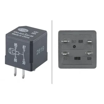 Relais, courant de travail HELLA OEM 12360348