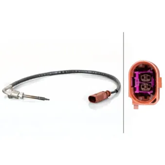 Capteur, température des gaz HELLA OEM 03L906088P