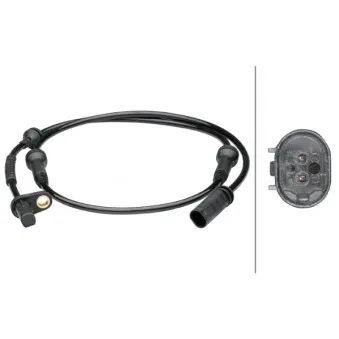 Capteur, vitesse de roue HELLA OEM 34526788644