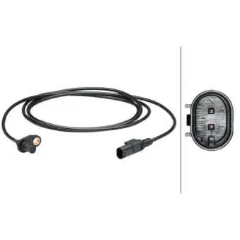 Capteur, vitesse de roue HELLA OEM A9065404217