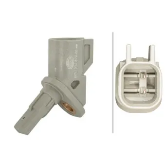 Capteur, vitesse de roue avant droit HELLA OEM 31423572