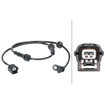 Capteur, vitesse de roue arrière gauche HELLA OEM 479011KA0A Capteur, vitesse de roue arrière gauche HELLA OEM 479011KA0A