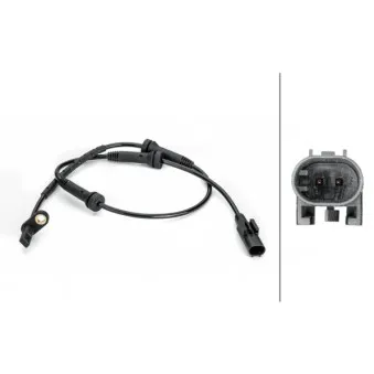 Capteur, vitesse de roue HELLA OEM 9S512B572BA
