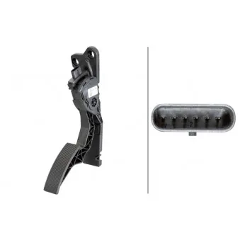 Capteur, position d'accelerateur HELLA 6PV 933 966-751