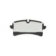 HELLA 8DB 355 025-291 - Jeu de 4 plaquettes de frein arrière