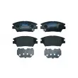 HELLA 8DB 355 025-741 - Jeu de 4 plaquettes de frein avant