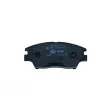 HELLA 8DB 355 025-741 - Jeu de 4 plaquettes de frein avant