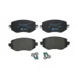 HELLA 8DB 355 025-851 - Jeu de 4 plaquettes de frein avant