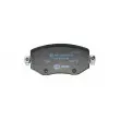 HELLA 8DB 355 025-851 - Jeu de 4 plaquettes de frein avant