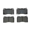 HELLA 8DB 355 039-151 - Jeu de 4 plaquettes de frein avant