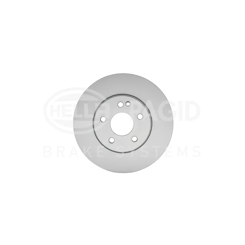 Jeu de 2 disques de frein avant HELLA 8DD 355 126-511 - Visuel 1