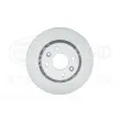 HELLA 8DD 355 126-531 - Jeu de 2 disques de frein avant