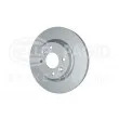 HELLA 8DD 355 126-531 - Jeu de 2 disques de frein avant