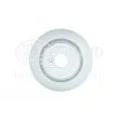 HELLA 8DD 355 126-641 - Jeu de 2 disques de frein arrière