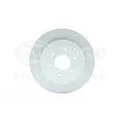 HELLA 8DD 355 131-391 - Jeu de 2 disques de frein arrière