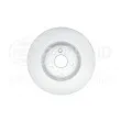 HELLA 8DD 355 131-961 - Jeu de 2 disques de frein avant