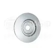 HELLA 8DD 355 131-961 - Jeu de 2 disques de frein avant
