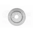 HELLA 8DD 355 132-231 - Jeu de 2 disques de frein arrière