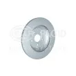 HELLA 8DD 355 132-371 - Jeu de 2 disques de frein arrière