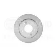 HELLA 8DD 355 132-611 - Jeu de 2 disques de frein arrière