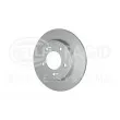 HELLA 8DD 355 132-611 - Jeu de 2 disques de frein arrière