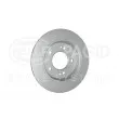 HELLA 8DD 355 132-611 - Jeu de 2 disques de frein arrière