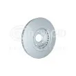 HELLA 8DD 355 132-691 - Jeu de 2 disques de frein avant