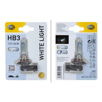 Ampoule, projecteur longue portée HELLA 8GH 223 498-168 pour PEUGEOT 308 2.0 BlueHDi 150 - 150cv