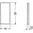 HELLA 8RA 003 326-167 - Catadioptre
