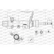 OPEN PARTS SAB8553.31 - Amortisseur avant droit 