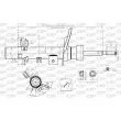 OPEN PARTS SAB8570.31 - Amortisseur avant droit 