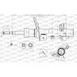 OPEN PARTS SAB8578.31 - Amortisseur avant gauche 