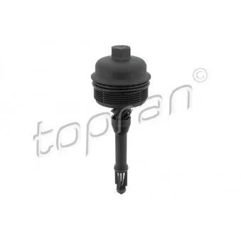 Couvercle, boîtier du filtre à huile TOPRAN 409 914 pour MERCEDES-BENZ CLASSE E E 200 EQ Boost 4-matic - 197cv