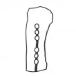 LTD LTD-112130D040 - Jeu de joints d'étanchéité, couvercle de culasse