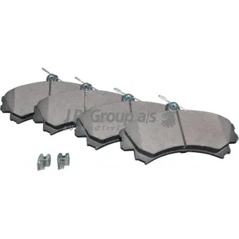 Jeu de 4 plaquettes de frein avant JP GROUP OEM 4544200920