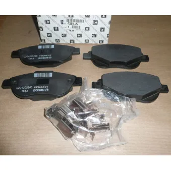 Jeu de 4 plaquettes de frein avant OE OEM 425427